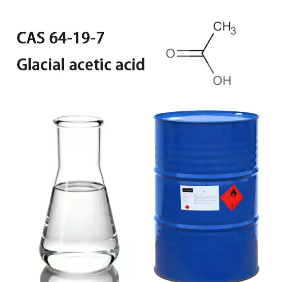 ความบริสุทธิ์ 99.8% กรดอะซิติกน้ำแข็ง (สารเคมี AcOH) CAS 64-19-7 ซัพพลายเออร์