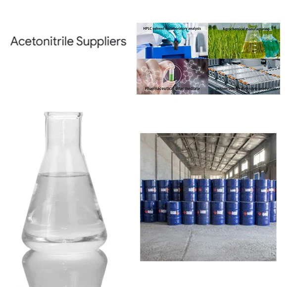ตัวทำละลาย Acetonitrile CAS 75-05-8 HPLC/เกรดเภสัชกรรม