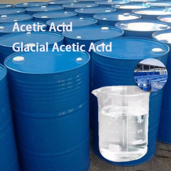กรดอะซิติกน้ำแข็ง / กรดอะซิติก CAS 64-19-7 ความบริสุทธิ์สูง 99.8%