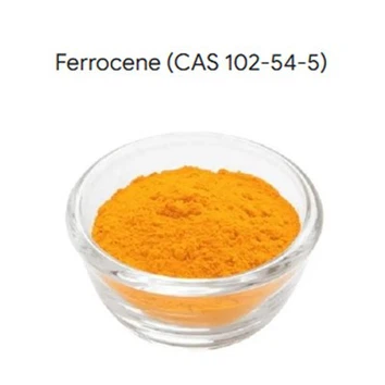 ความบริสุทธิ์สูงผง ferrocene 99% สำหรับการเติมน้ำมันเชื้อเพลิง cas 102-54-5